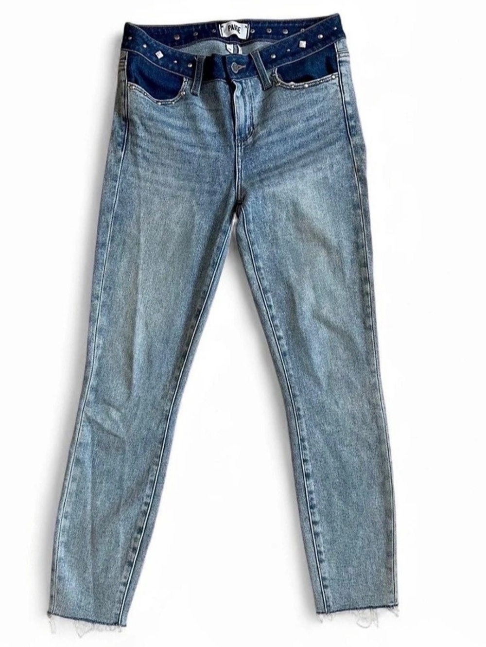 Paige Skinny Jeans in Blue Waist 28